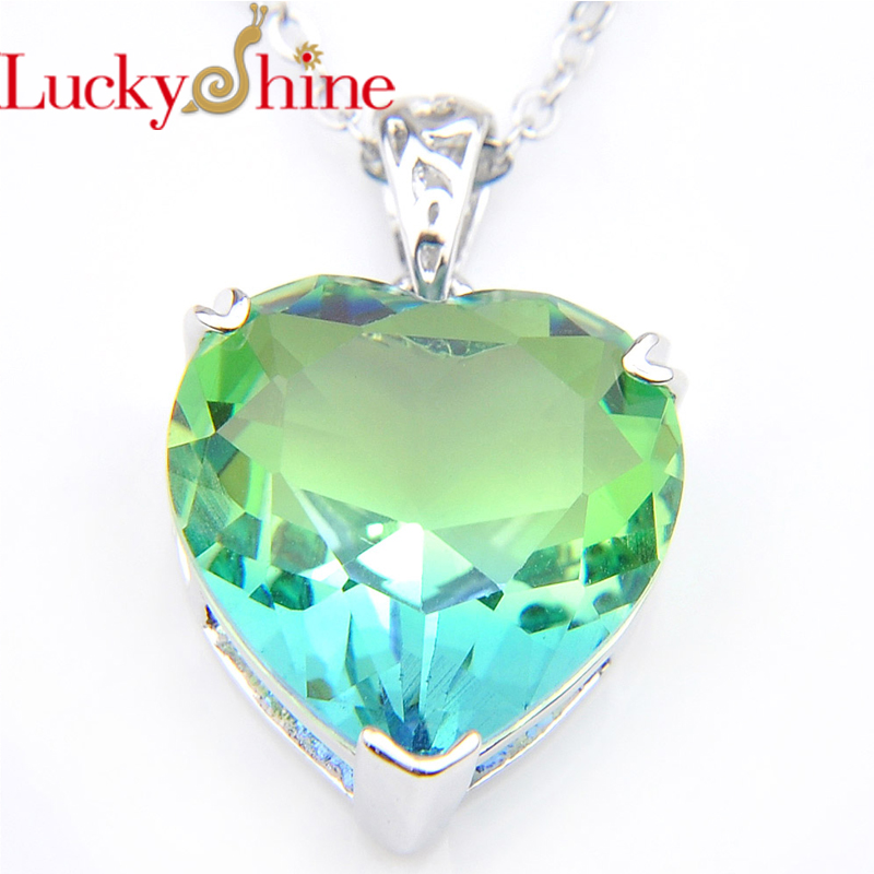 Corazón bicolor turmalina pied - Body Jewelry Australia reseña y precio
