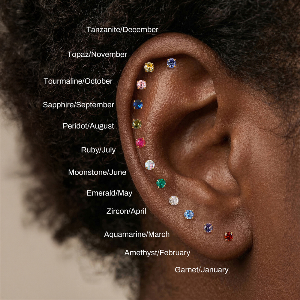 CANNER 1PC Pendiente de Plata  - Body Jewelry Gold Plated reseña y precio