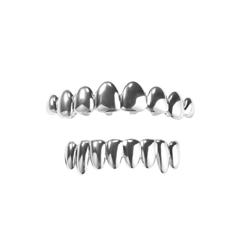 THE BLING KING-Juego de Grillz - Body Jewelry Gold Plated reseña y precio