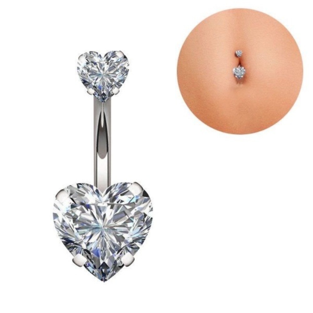Anillos de Ombligo de Acero In - Body Jewelry Charms reseña y precio