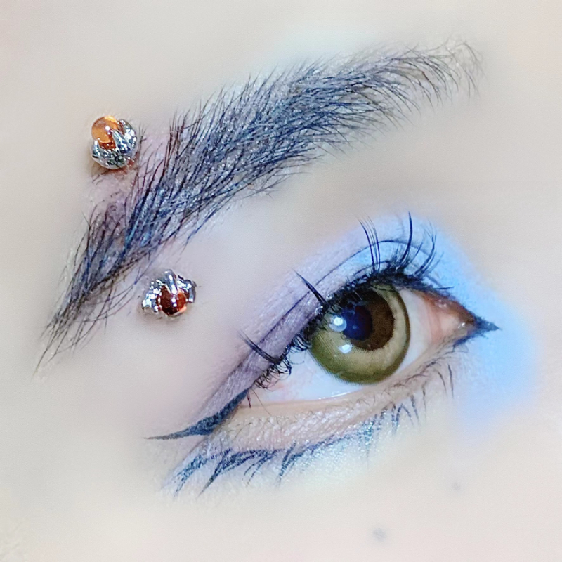 Piercing de Ceja con Incrustac - Body Jewelry Unique reseña y precio