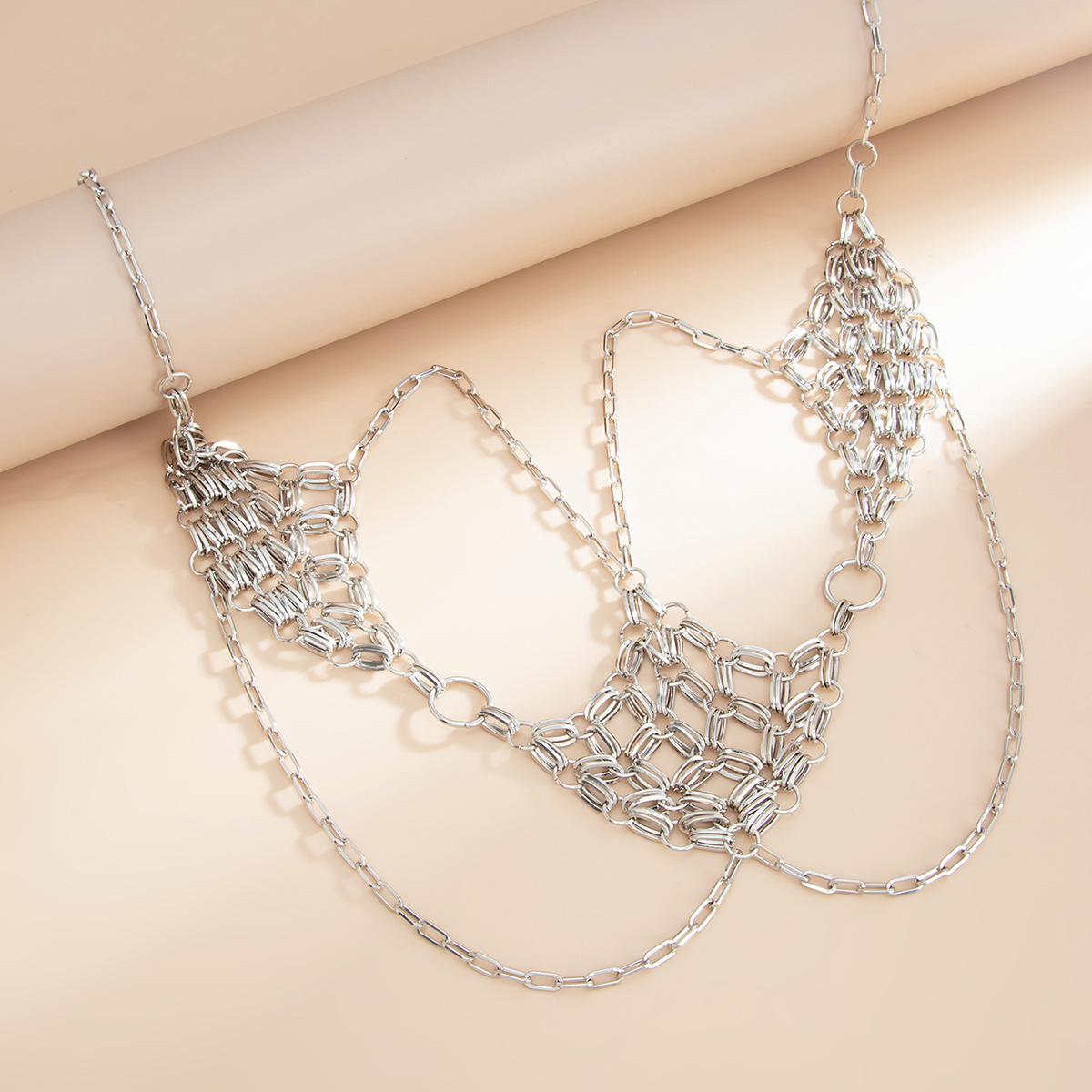 Cadena Corporal de Malla Metál - Body Jewelry Unique reseña y precio