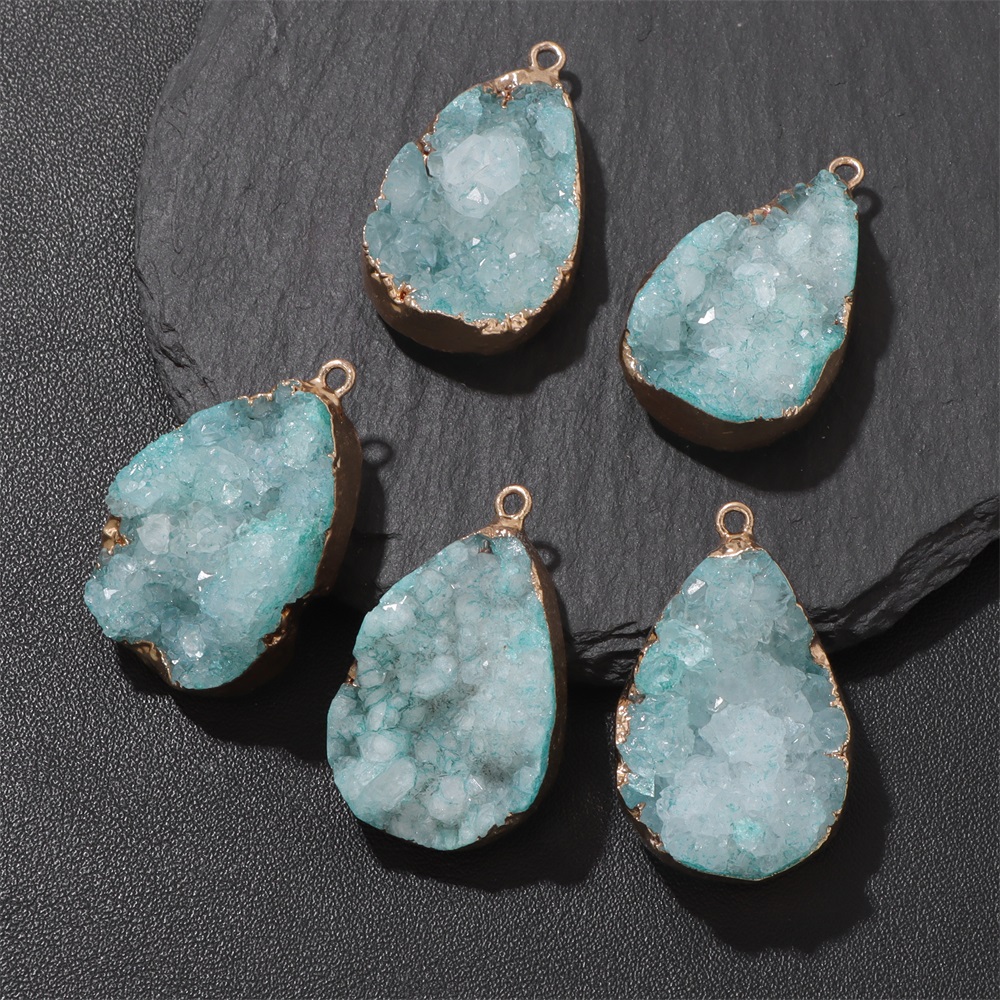 1 colgante de geoda de ágata N - Body Jewelry Unique reseña y precio