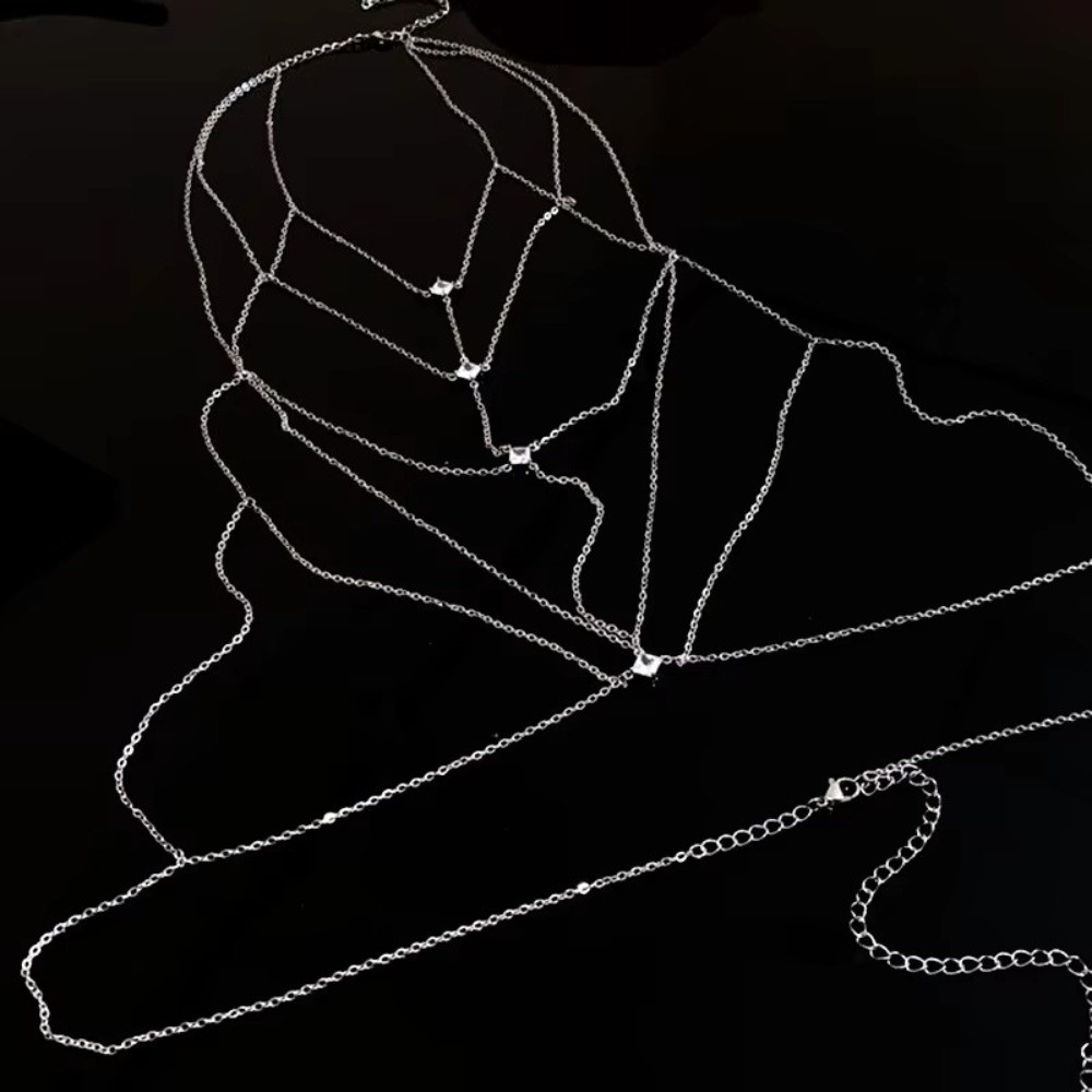 Cadena de Pecho con Brillantes - Body Jewelry Unique reseña y precio