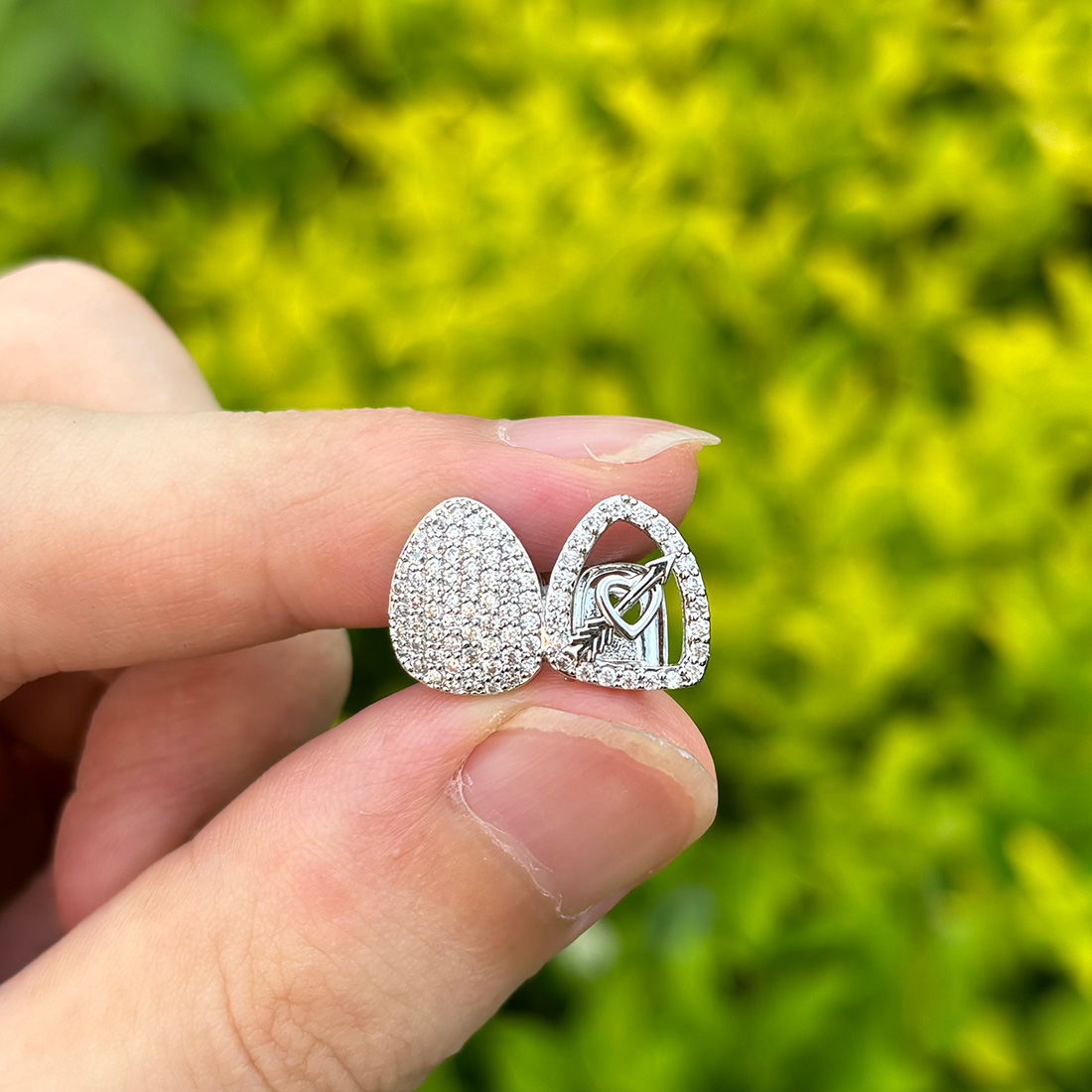 RACHELZ Hip Hop doble amor cor - Body Jewelry Gold Plated reseña y precio