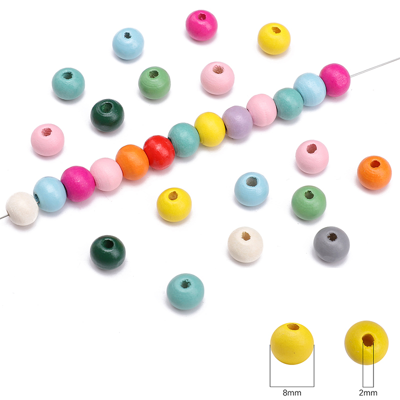 8mm 50 unids/bolsa de cuentas  - Body Jewelry Unique reseña y precio