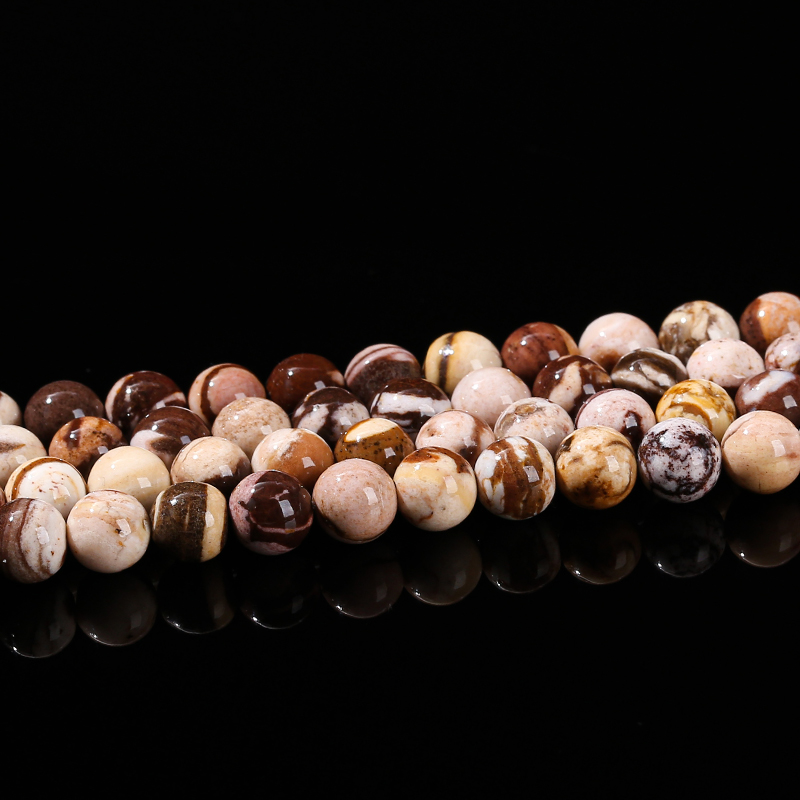 Cuentas redondas de piedra nat - Body Jewelry Australia reseña y precio